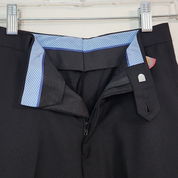 🔥ABSOLUTE FINAL💲⬇️Joseph Abboud Boys Black Wool Blend Dress Suit, Size 10~EUC - Picture 14 of 15